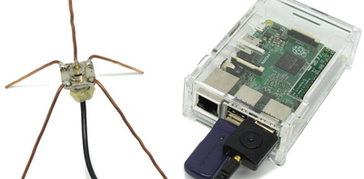 Raspberry Pi + rtl-sdr + antenne Raspberry Pi + rtl-sdr + antenne