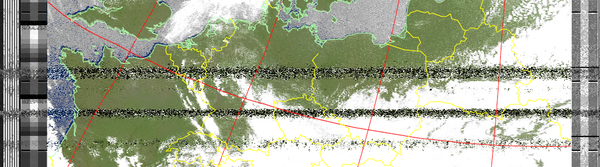 Première réception de NOAA 19