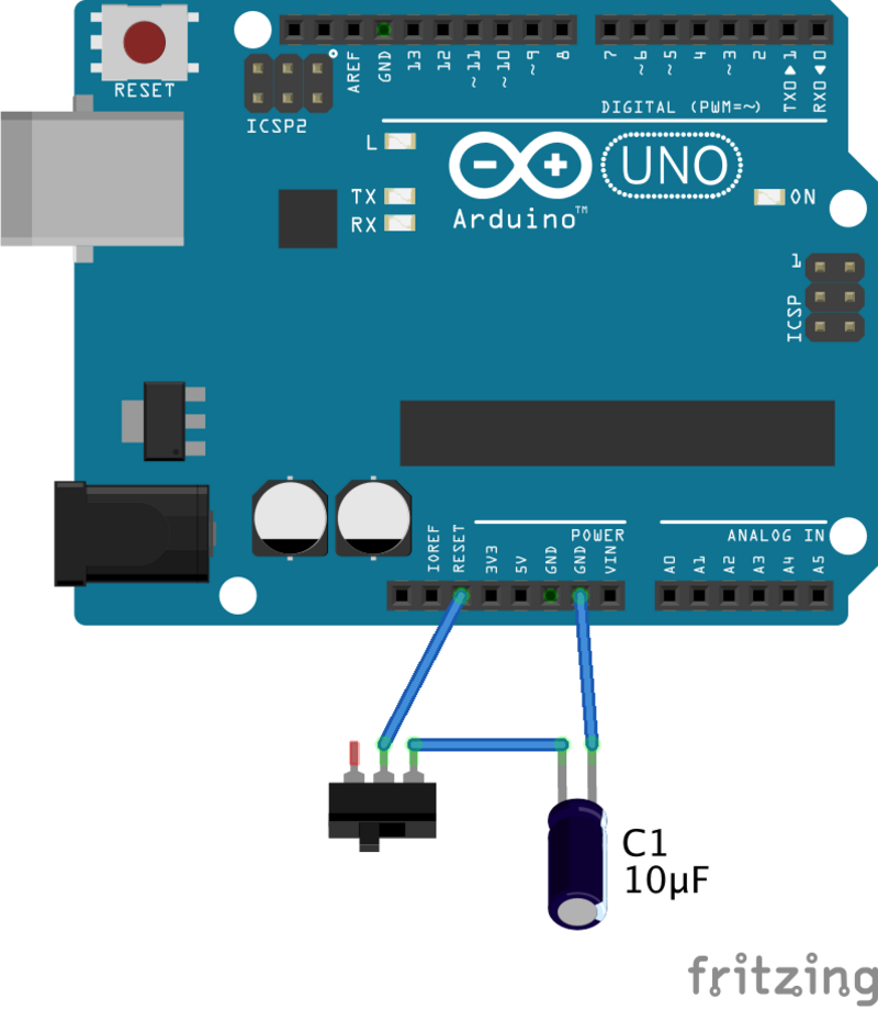 Désactivation du RESET automatique