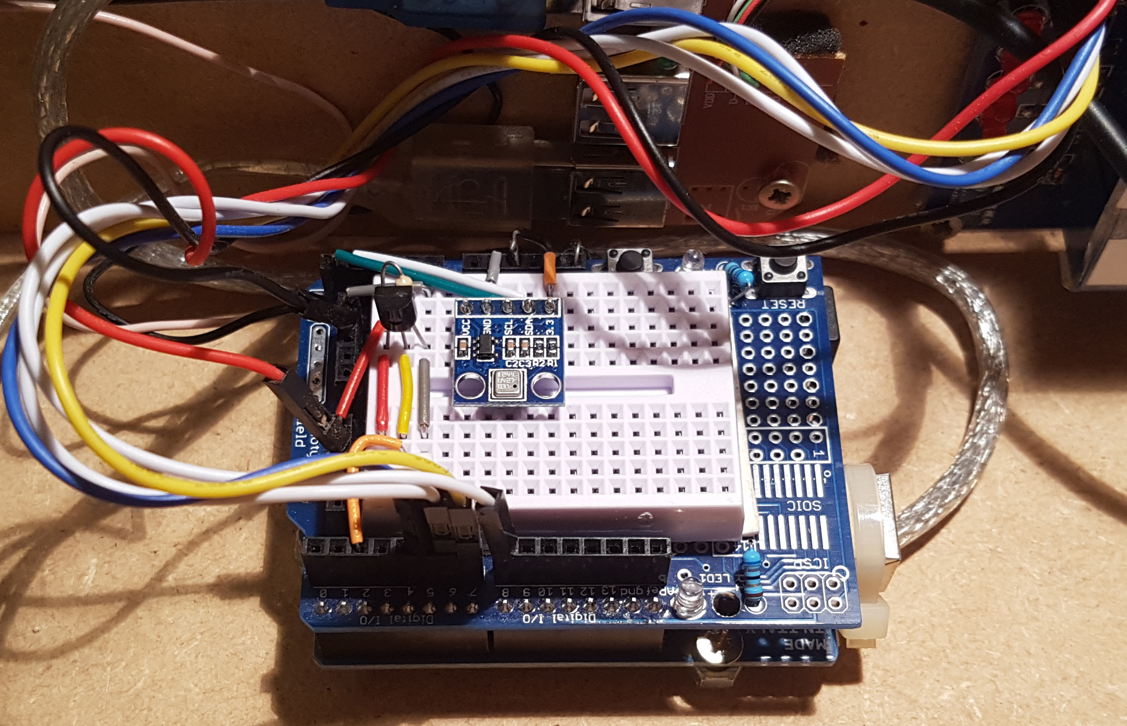 Shield Arduino Breadboard