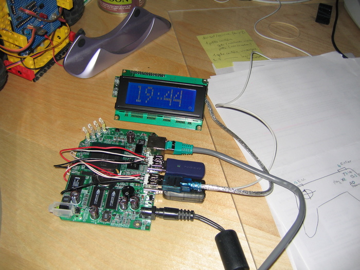 Prototype avec écran LCD