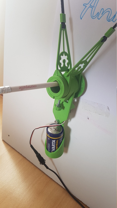 Vue de dessus de la gondole